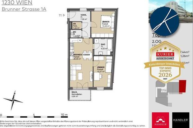 Terrassenwohnung mieten in 1230 Wien (Bild 5)