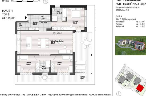 Wohnung kaufen in 6311 Oberau (Bild 3)