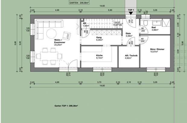 Haus mit Garten kaufen in 1210 Wien (Bild 3)