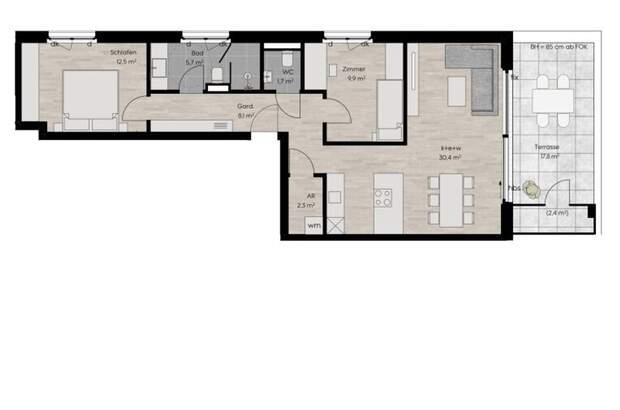 Eigentumswohnung in 6890 Lustenau (Bild 3)