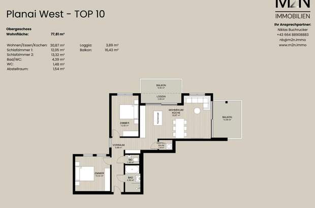 Wohnung mit Balkon kaufen in 8970 Schladming (Bild 5)