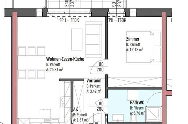 Wohnung mit Balkon mieten in 4600 Wels (Bild 2)
