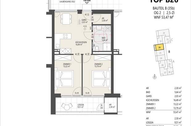 Eigentumswohnung in 6020 Innsbruck (Bild 3)