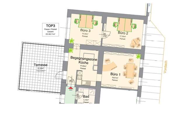 Büro / Praxis mieten in 3300 Amstetten (Bild 2)