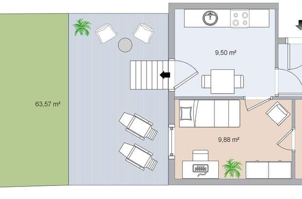 Terrassenwohnung mieten in 8020 Graz (Bild 1)