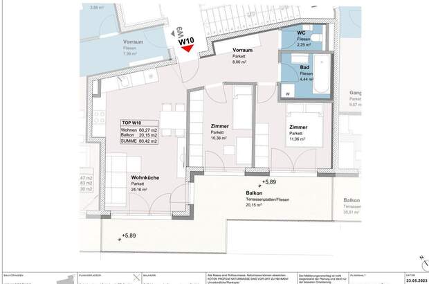 Wohnung mit Balkon kaufen in 3400 Klosterneuburg (Bild 4)