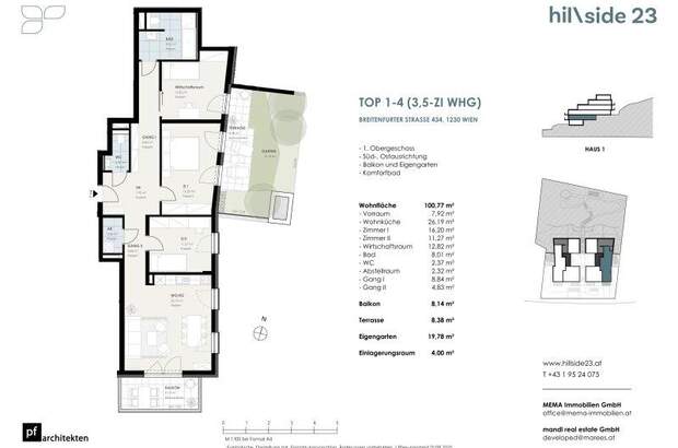 Terrassenwohnung kaufen in 1230 Wien (Bild 1)