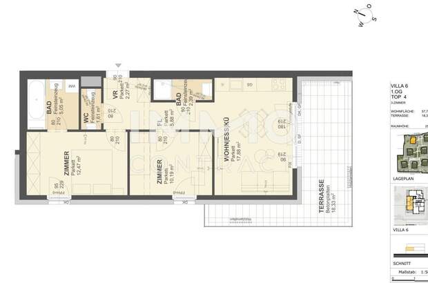 Terrassenwohnung kaufen in 3500 Krems (Bild 1)