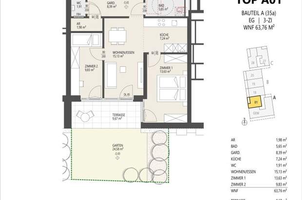 Wohnung kaufen in 6020 Innsbruck (Bild 2)