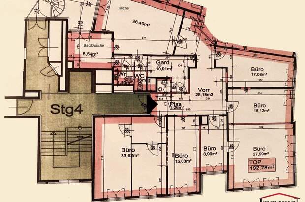 Gewerbeobjekt mieten in 1190 Wien