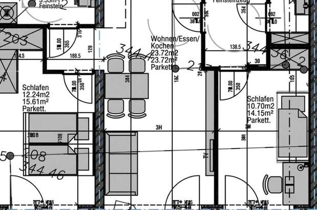 Wohnung mit Balkon mieten in 8055 Graz