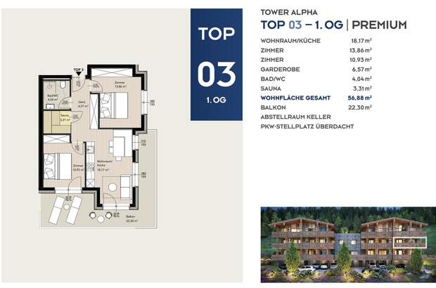 Eigentumswohnung in 8970 Schladming (Bild 2)
