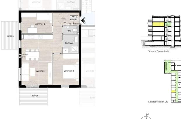 Wohnung mit Balkon kaufen in 6020 Innsbruck (Bild 5)