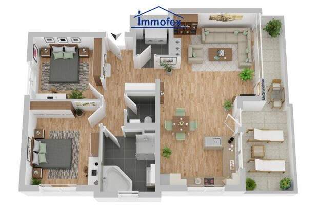 Terrassenwohnung kaufen in 6306 Söll (Bild 2)