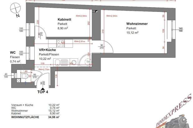 Wohnung kaufen in 1100 Wien (Bild 4)