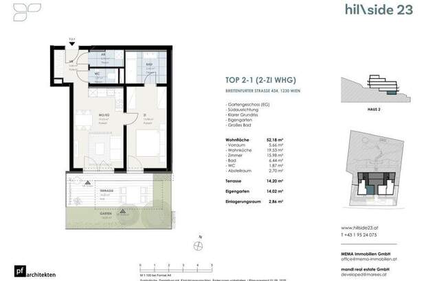 Terrassenwohnung kaufen in 1230 Wien (Bild 1)