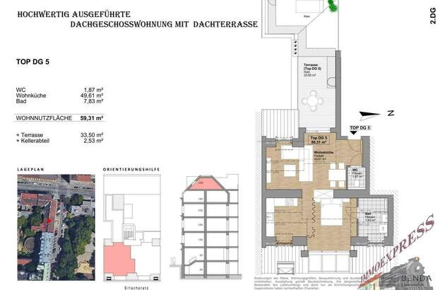Terrassenwohnung kaufen in 1100 Wien (Bild 5)