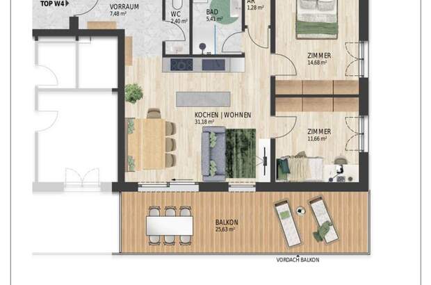 Wohnung kaufen in 6112 Wattens (Bild 2)