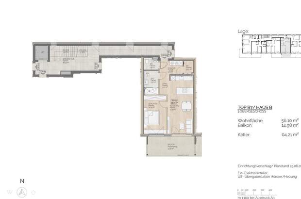 Wohnung mit Balkon kaufen in 5310 St. Lorenz (Bild 4)