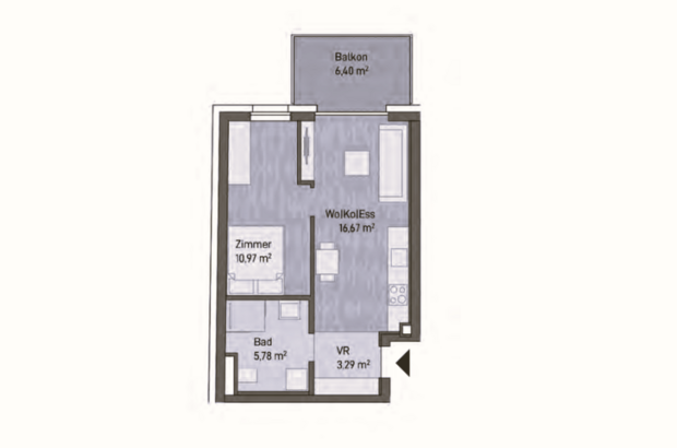 Terrassenwohnung kaufen in 8020 Graz Gries