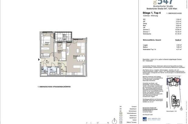 Terrassenwohnung kaufen in 1230 Wien