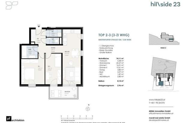 Terrassenwohnung kaufen in 1230 Wien (Bild 1)