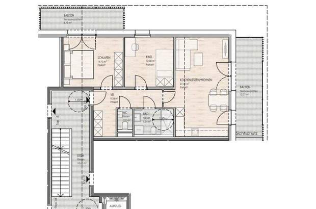 Terrassenwohnung kaufen in 5700 Zell am See (Bild 3)