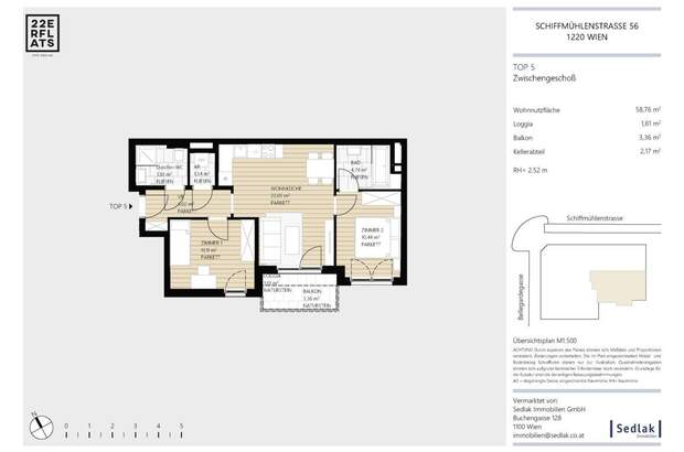 Terrassenwohnung kaufen in 1220 Wien (Bild 2)