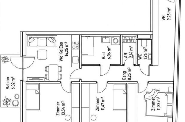 Terrassenwohnung kaufen in 8020 Graz (Bild 2)