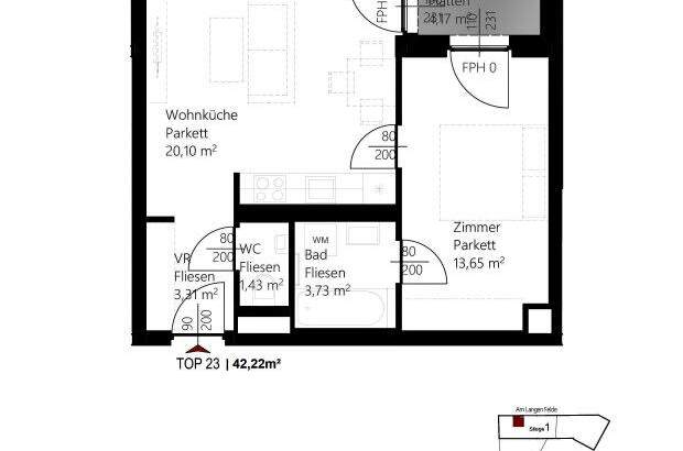 Terrassenwohnung mieten in 1220 Wien