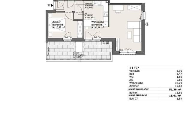 Terrassenwohnung kaufen in 1220 Wien (Bild 2)