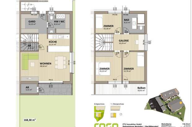 Reihenhaus kaufen in 8983 Bad Mitterndorf (Bild 1)