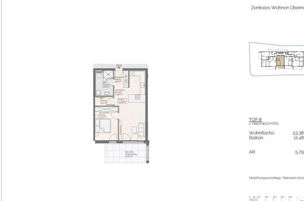 Wohnung mit Balkon kaufen in 5110 Oberndorf (Bild 4)