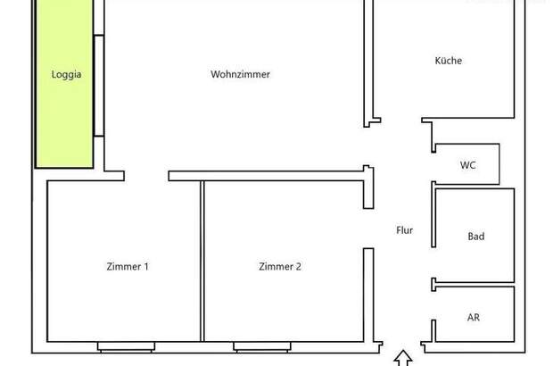 Terrassenwohnung mieten in 8700 Leoben (Bild 2)