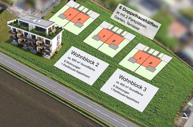 Grundstück kaufen in 4073 Wilhering (Bild 1)