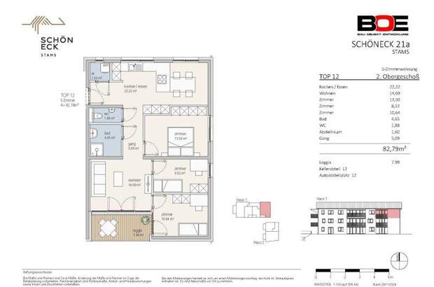 Terrassenwohnung kaufen in 6422 Stams (Bild 4)