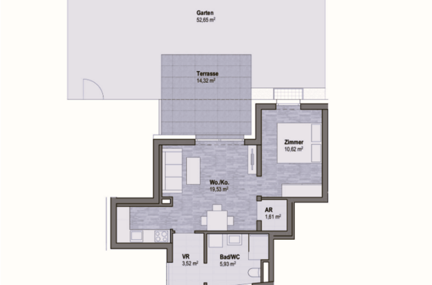Terrassenwohnung kaufen in 8010 Graz Geidorf