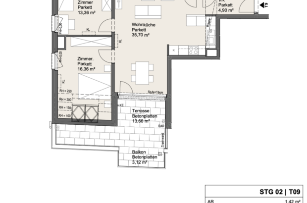 Terrassenwohnung kaufen in 1210 Wien