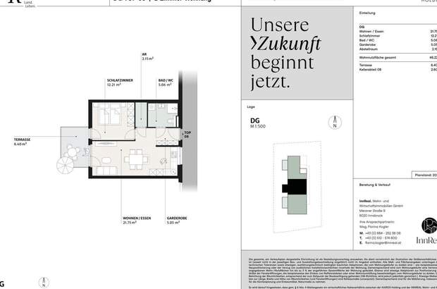 Wohnung mit Balkon kaufen in 6020 Innsbruck (Bild 5)