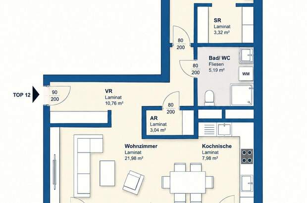 Wohnung mieten in 8020 Graz
