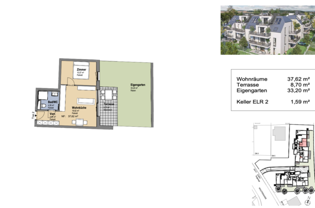 Terrassenwohnung kaufen in 1210 Wien