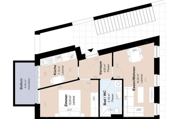 Terrassenwohnung mieten in 8053 Graz (Bild 1)