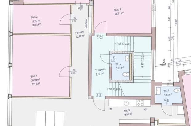 Büro / Praxis mieten in 6850 Dornbirn (Bild 1)