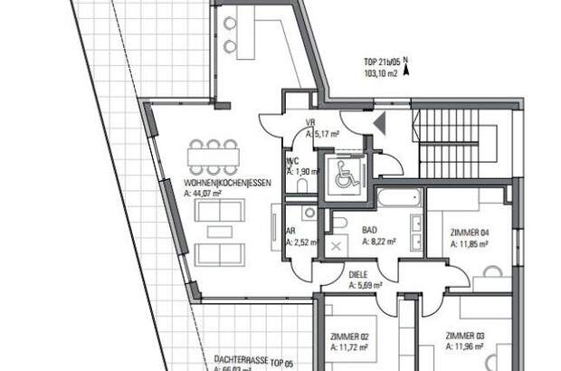 Terrassenwohnung kaufen in 8045 Graz (Bild 4)