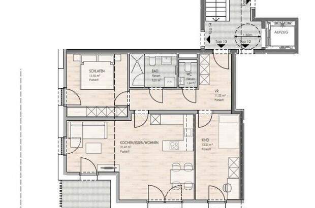 Terrassenwohnung kaufen in 5700 Zell am See (Bild 3)