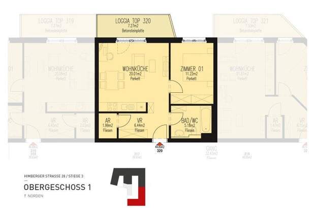 Terrassenwohnung mieten in 1100 Wien