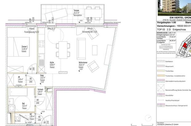 Terrassenwohnung mieten in 2700 Wr. Neustadt (Bild 1)