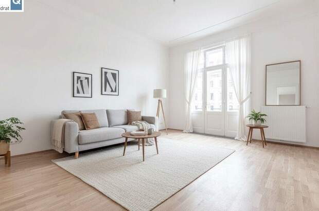 Altbauwohnung mit Balkon mieten in 1090 Wien (Bild 4)
