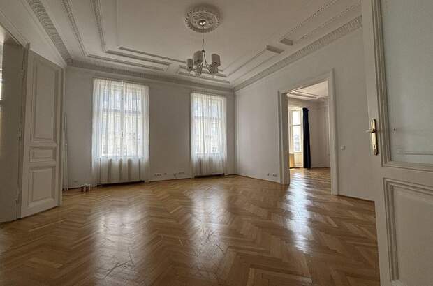 Altbauwohnung mit Balkon mieten in 1090 Wien (Bild 2)