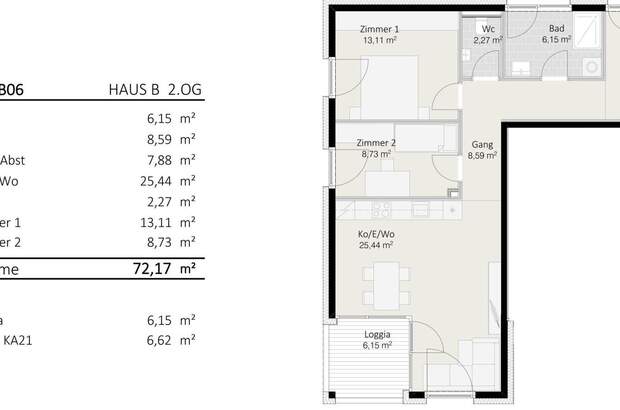 Wohnung mit Balkon kaufen in 6112 Wattens (Bild 3)